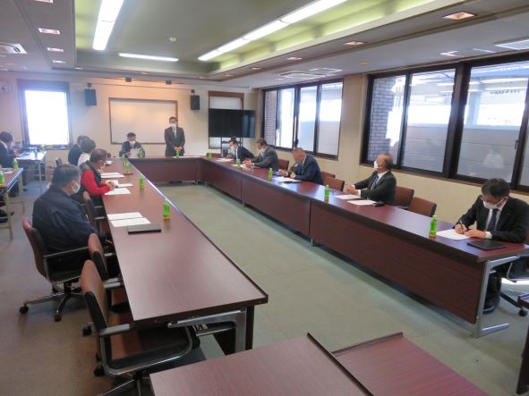 正副会長会議・予算委員会・交付金運営委員会合同会議が開催されました