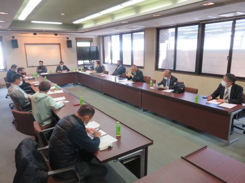 正副会長会議・予算委員会・交付金運営委員会合同会議が開催されました