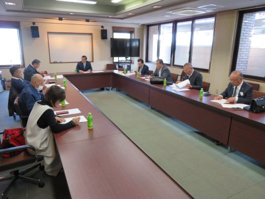 正副会長会議・予算委員会・交付金運営委員会合同会議が開催されました
